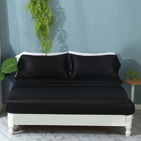 19 Momme Silk Fitted Sheet (1 pcs) (T)